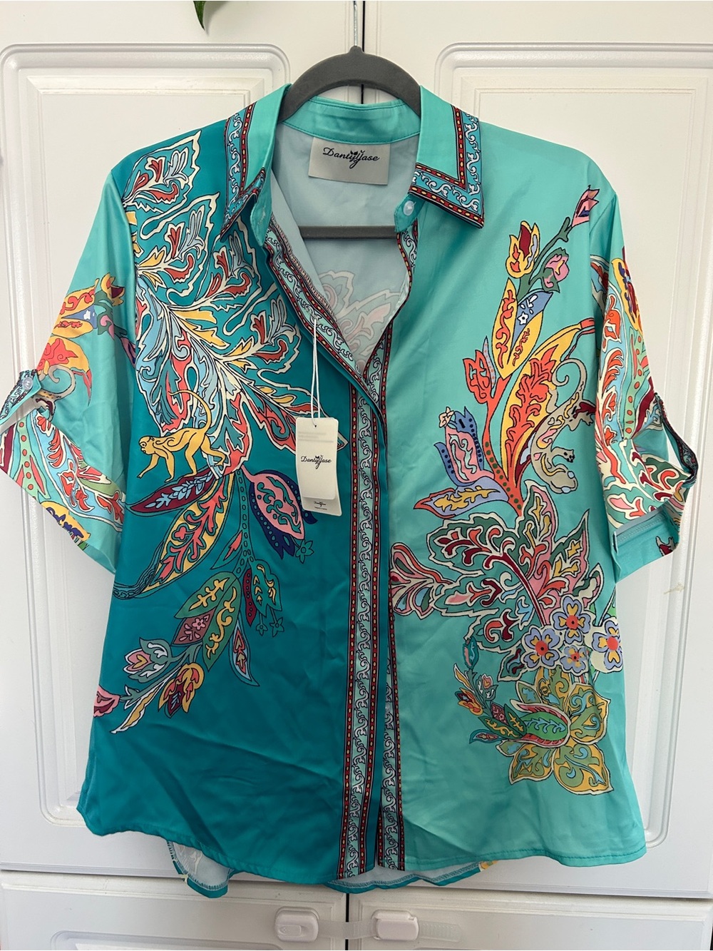DantyYase Botanical Button Down
